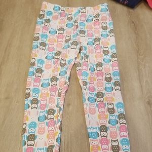 Carter's owl leggings